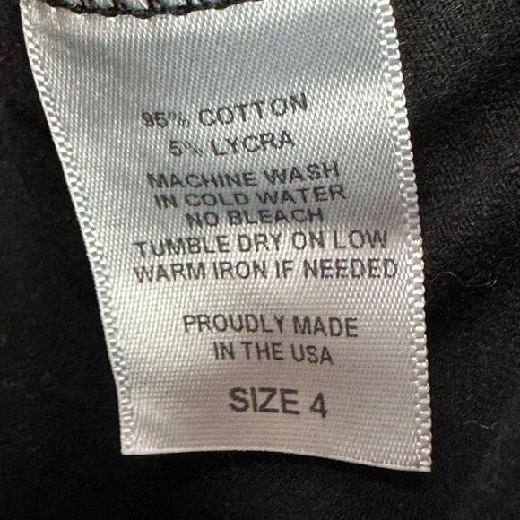 Remie Girl Skirt size 4 Black with Pockets - Picture 5 of 5